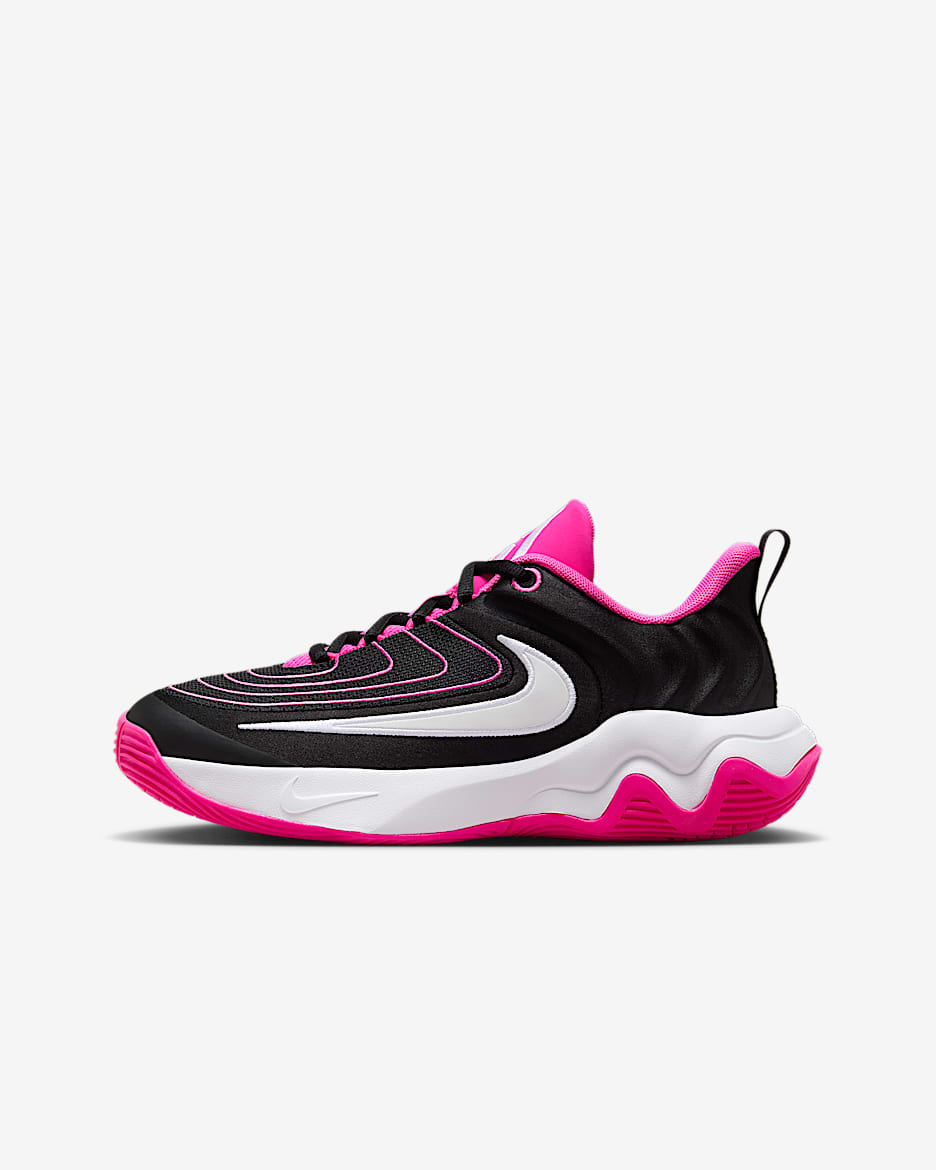 Nike Giannis Immortality 4 Big Kids Basketball Shoes in Black Size 3.5Y FZ6734 004